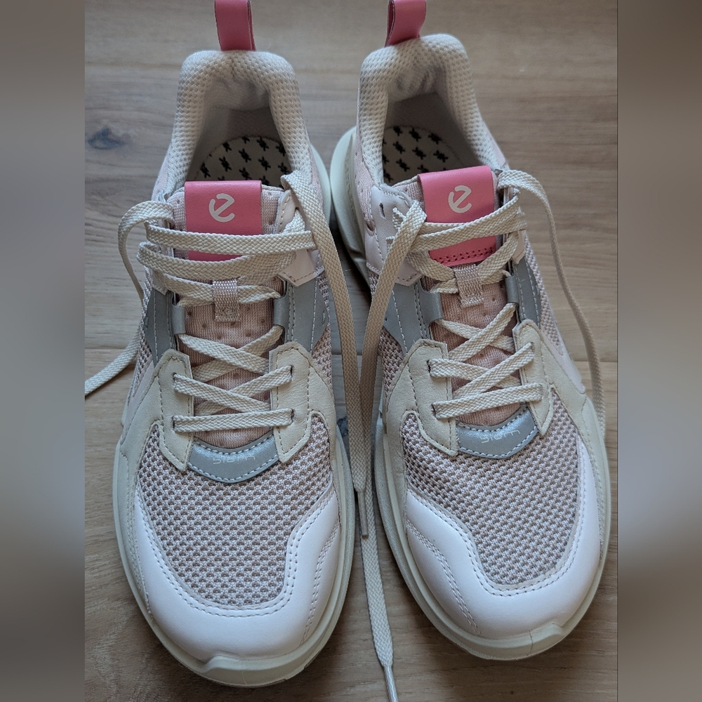 ECCO BIOM Pink Women’s Sneakers Size 10 - Picture 9 of 11